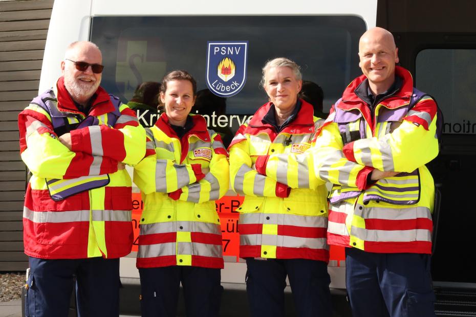 Das Team der PSNV in Lübeck